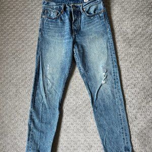 Levi's Wedgie Fit White Oak Cone Jeans